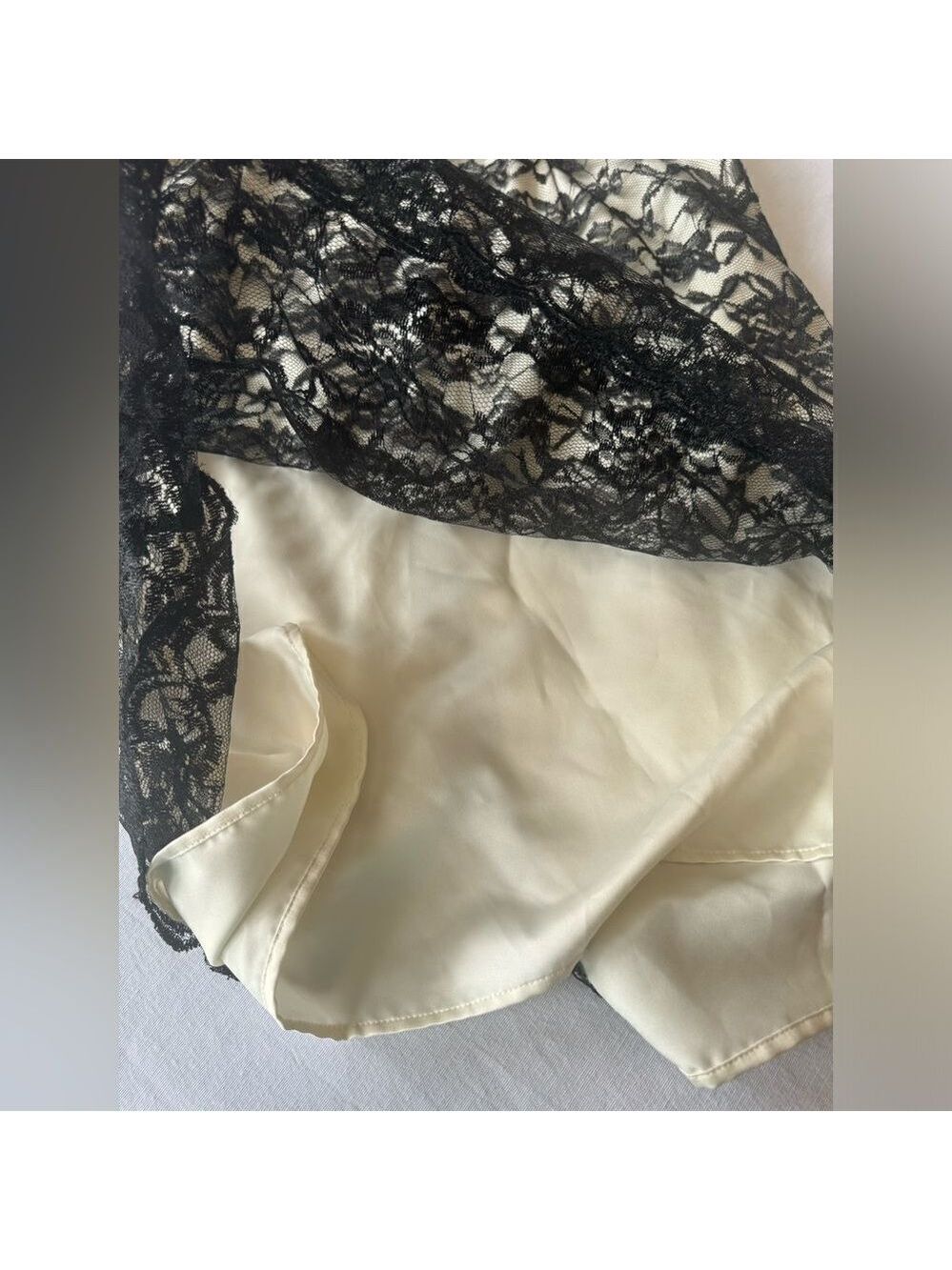Beautiful White House Black Market Halter lace overlay dress! 💗 - Picture 5 of 16
